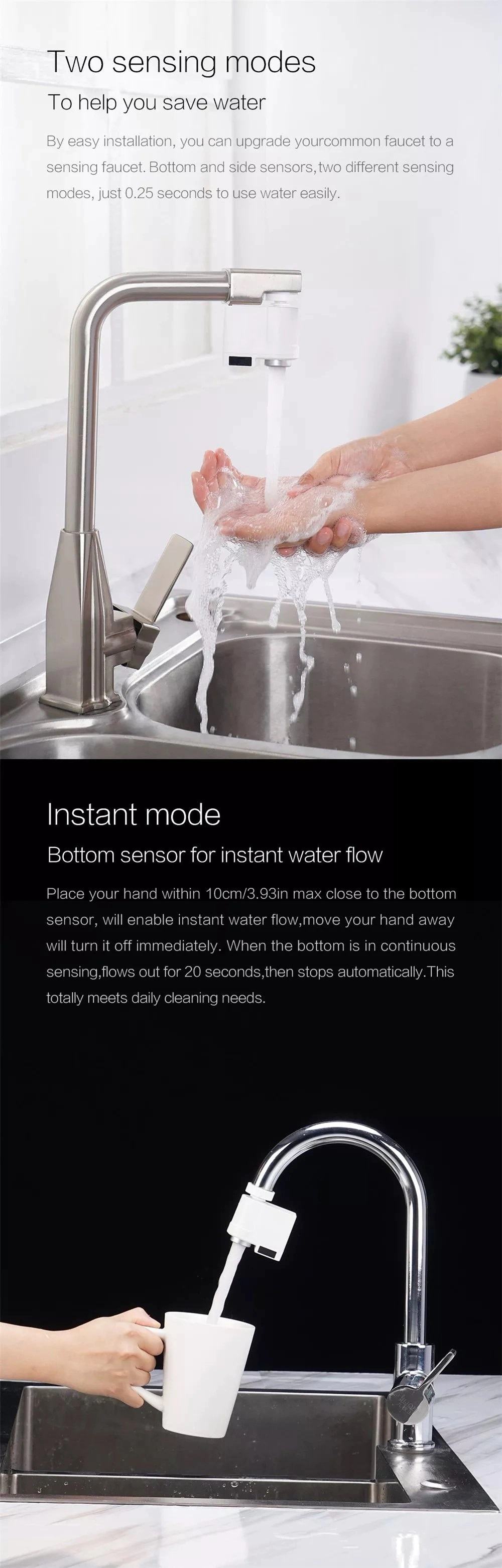 Water Saving Device International Version White 3